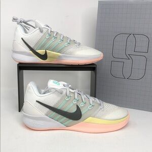 Nike Women’s Sabrina 3 Summit White Iron Grey HF2881-100 Basketball Shoes-Size 5
